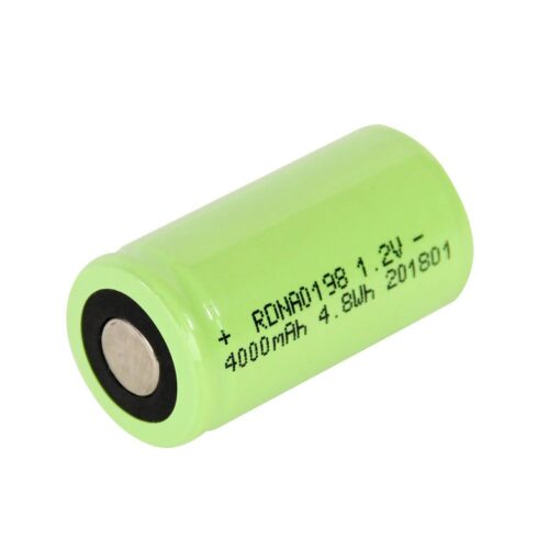 1.2 V - 4000 mAh NiMH SC SCR Gløderbatteri